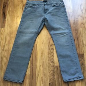 Banana Republic Jeans 34x30” slim / gray